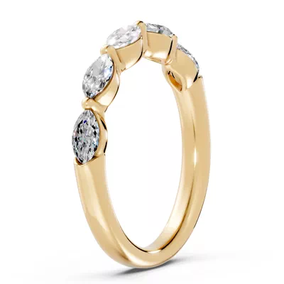 Marquise Five-Stone Lab Diamond Band (0.75 ct tw)