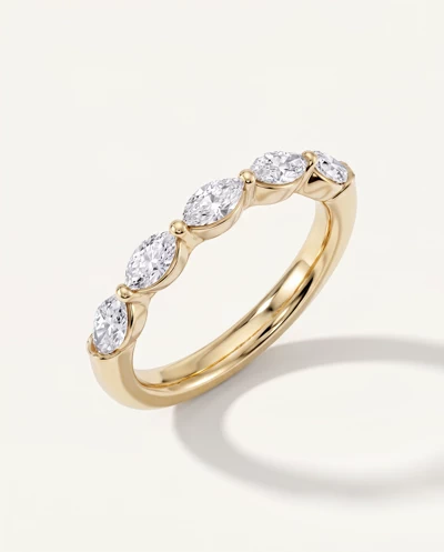 Marquise Five-Stone Lab Diamond Band (0.75 ct. tw.)
