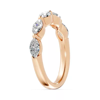 Marquise Five-Stone Lab Diamond Band (1.25 ct. tw.)