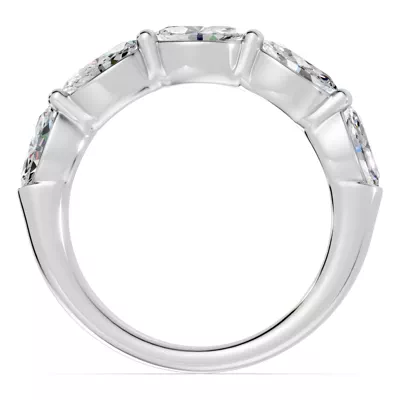 Marquise Five-Stone Lab Diamond Band (1.25 ct. tw.)