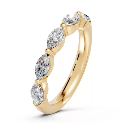 Marquise Five-Stone Lab Diamond Band (1.25 ct tw)