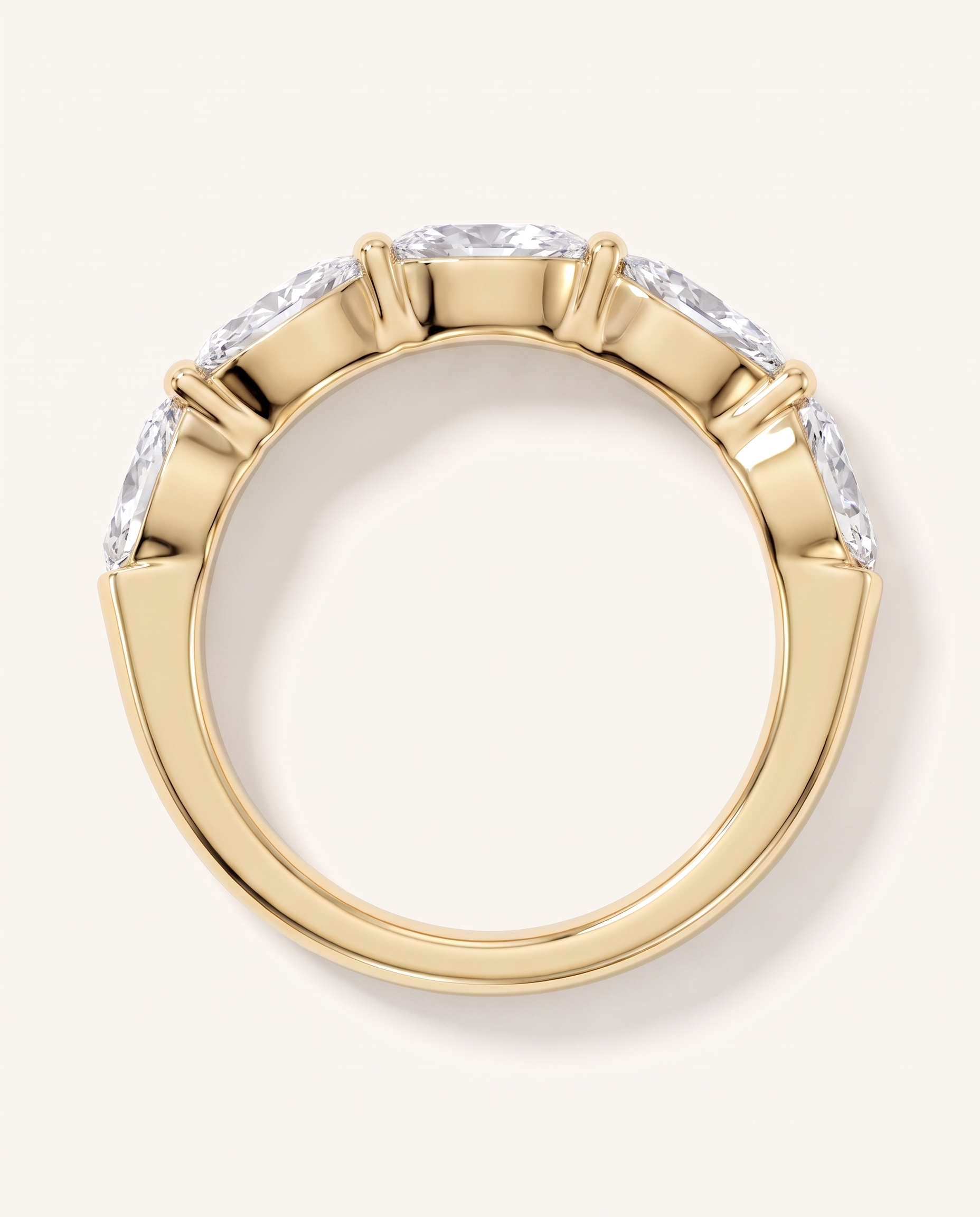 Marquise Five-Stone Lab Diamond Band (1.25 ct. tw.)