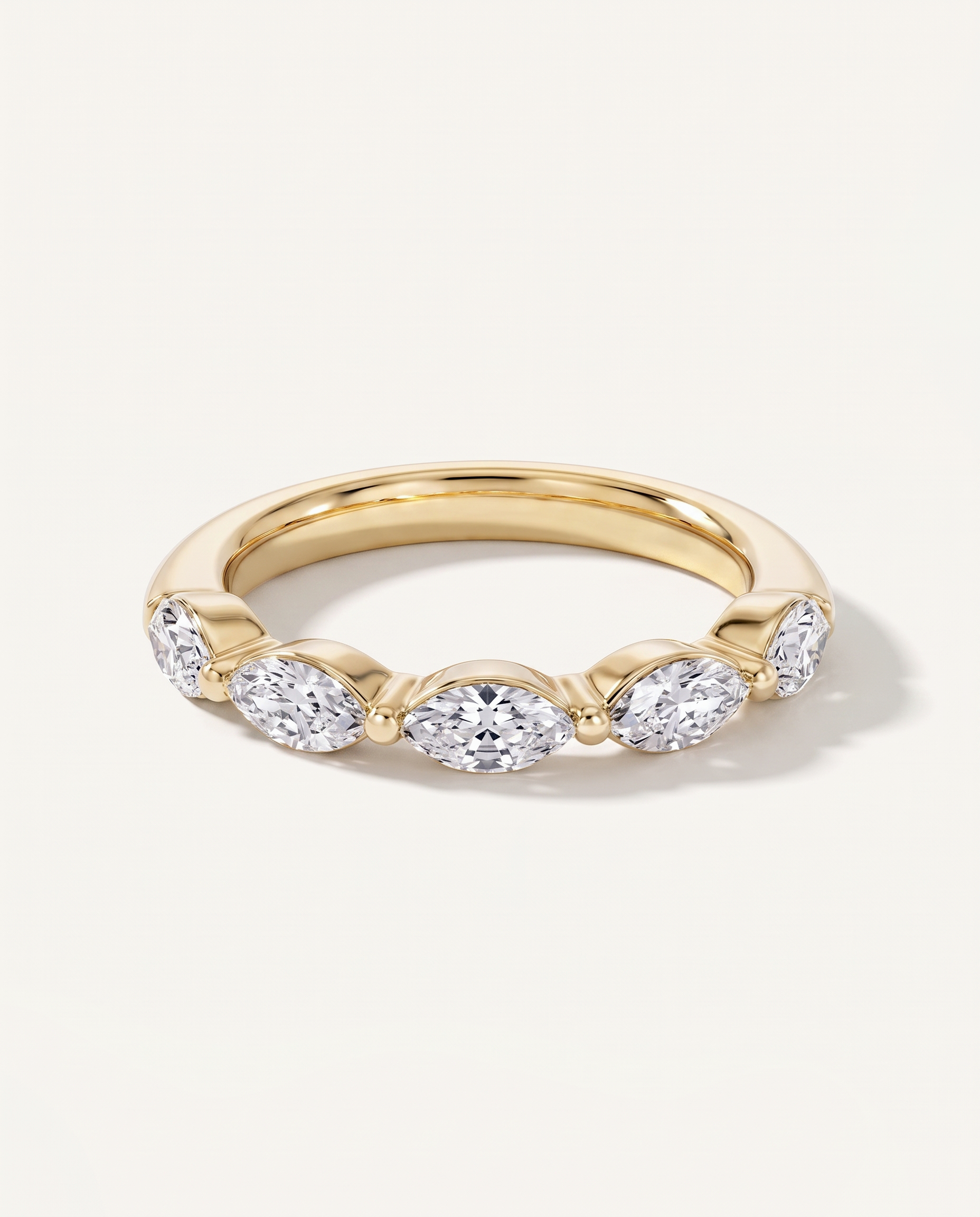 Marquise Five-Stone Lab Diamond Band (1.25 ct. tw.)