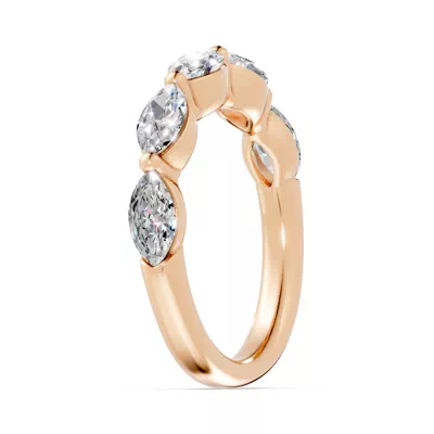 Marquise Five-Stone Lab Diamond Band (1.50 ct. tw.)