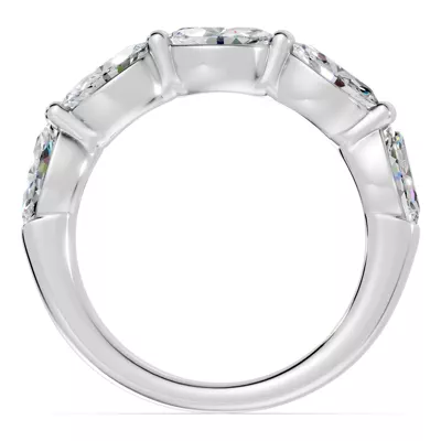 Marquise Five-Stone Lab Diamond Band (1.50 ct. tw.)