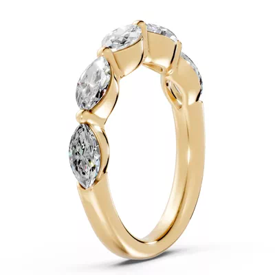 Marquise Five-Stone Lab Diamond Band (1.50 ct tw)