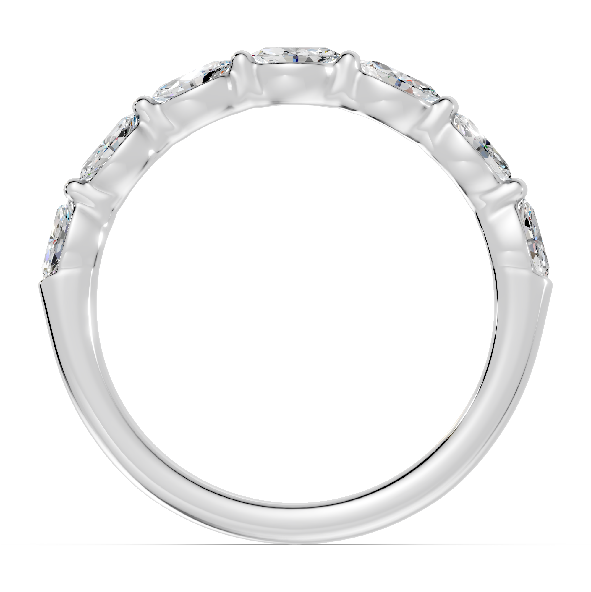 Marquise Seven-Stone Lab Diamond Band (0.50 ct. tw.)