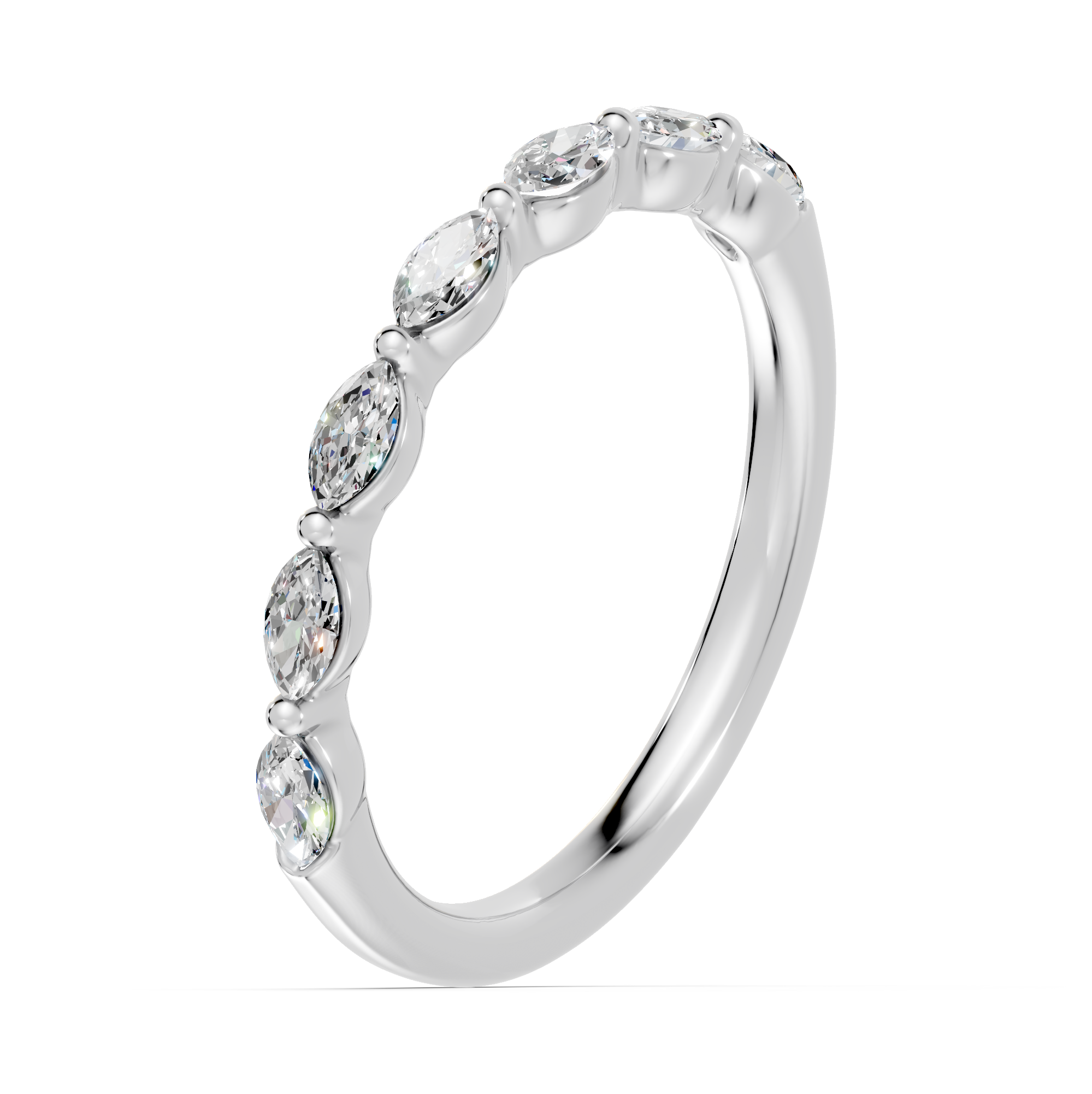 Marquise Seven-Stone Lab Diamond Band (0.50 ct. tw.)