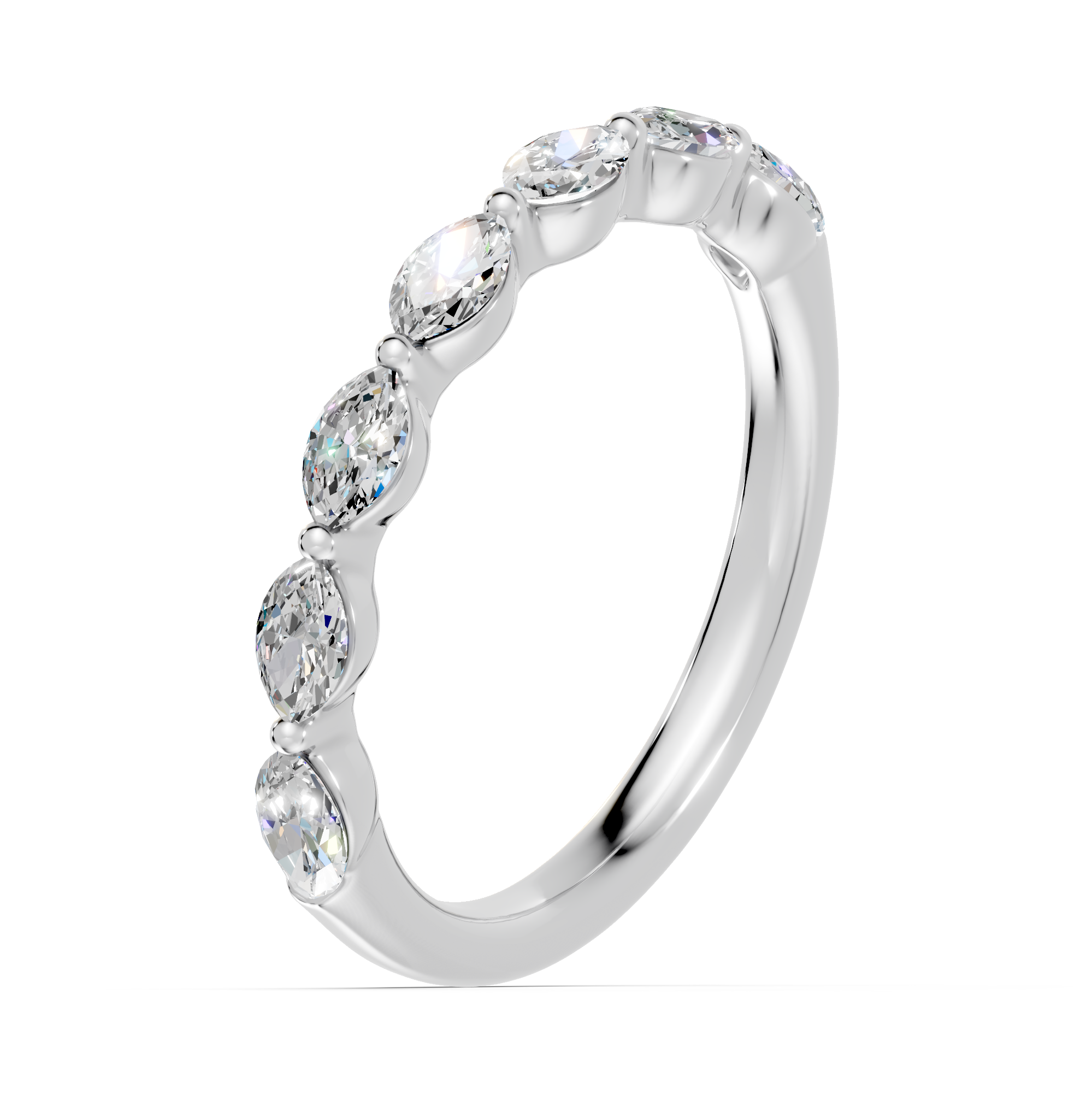 Marquise Seven-Stone Lab Diamond Band (0.75 ct. tw.)