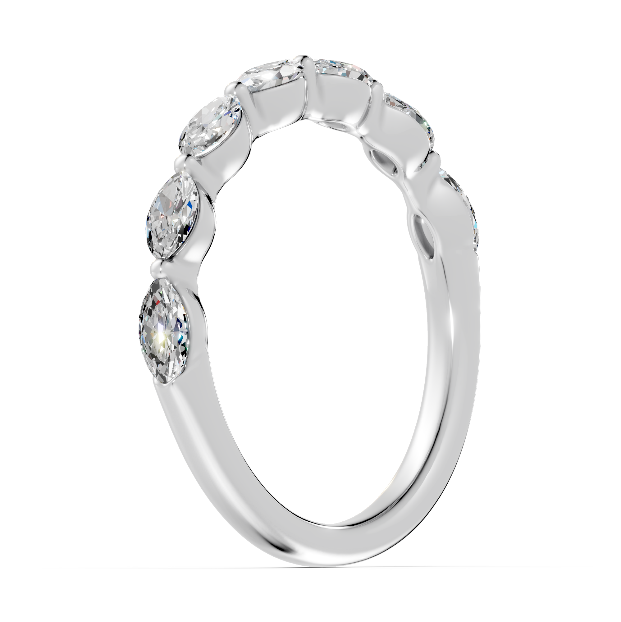 Marquise Seven-Stone Lab Diamond Band (0.75 ct. tw.)