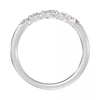 Oval Five-Stone Lab Diamond Band (0.30 ct. tw.)
