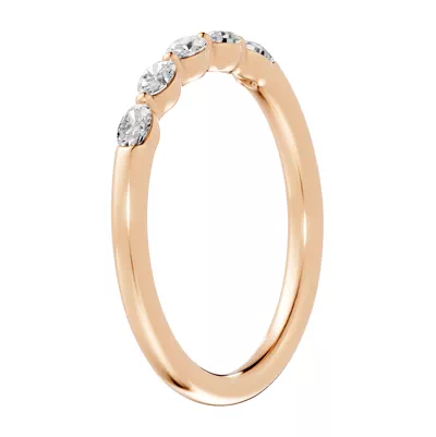 Oval Five-Stone Lab Diamond Band (0.30 ct. tw.)