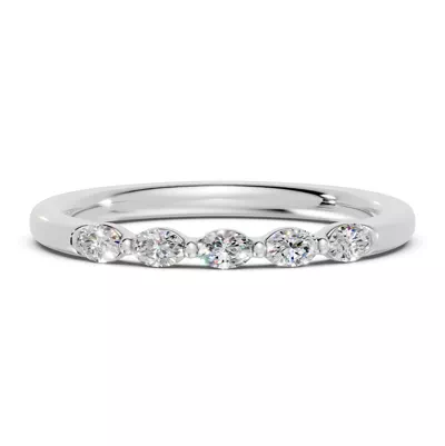 Oval Five-Stone Lab Diamond Band (0.30 ct. tw.)