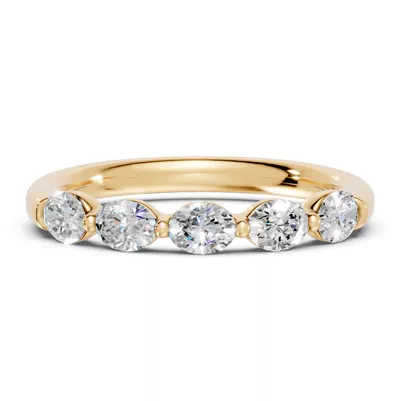 Oval Five-Stone Lab Diamond Band (0.75 ct. tw.)