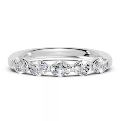 Oval Five-Stone Lab Diamond Band (0.75 ct. tw.)