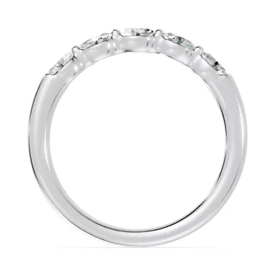 Oval Five-Stone Lab Diamond Band (0.50 ct. tw.)