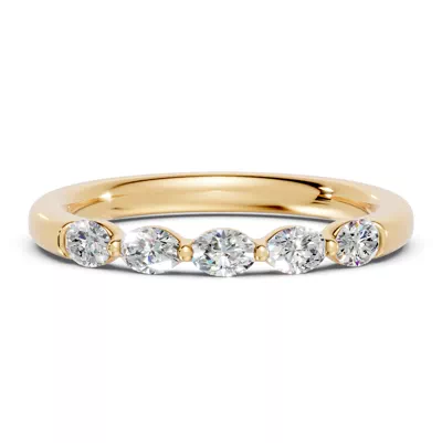 Oval Five-Stone Lab Diamond Band (0.50 ct. tw.)