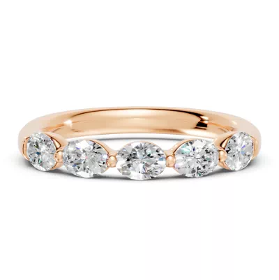 Oval Five-Stone Lab Diamond Band (1.00 ct. tw.)
