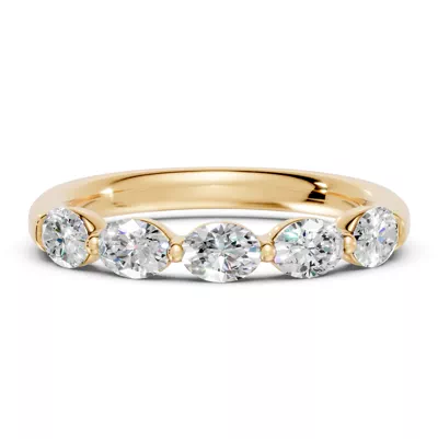 Oval Five-Stone Lab Diamond Band (1.00 ct. tw.)