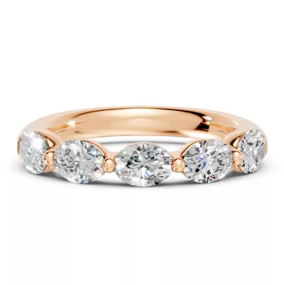 Oval Five-Stone Lab Diamond Band (1.50 ct. tw.)