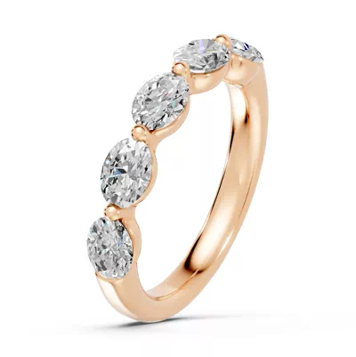 Oval Five-Stone Lab Diamond Band (1.50 ct. tw.)