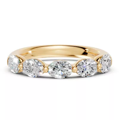 Oval Five-Stone Lab Diamond Band (1.50 ct. tw.)