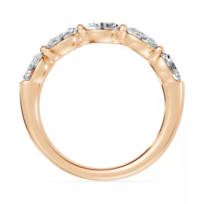 Oval Five-Stone Lab Diamond Band (1.25 ct. tw.)