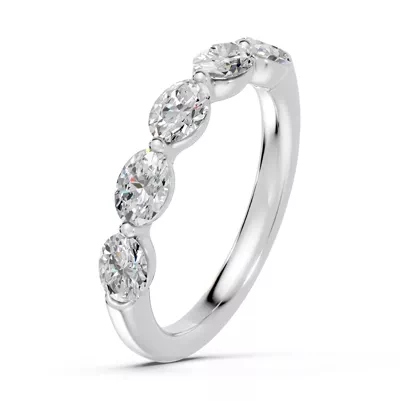 Oval Five-Stone Lab Diamond Band (1.25 ct. tw.)
