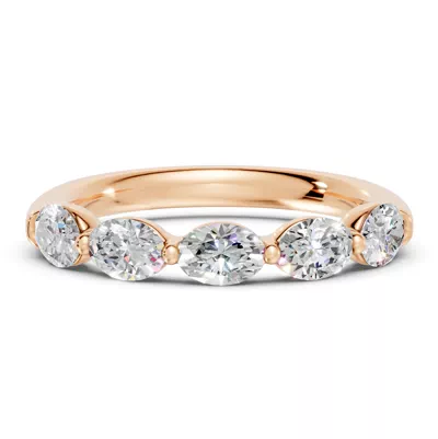 Oval Five-Stone Lab Diamond Band (1.25 ct. tw.)