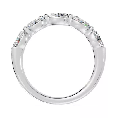 Oval Five-Stone Lab Diamond Band (1.25 ct. tw.)