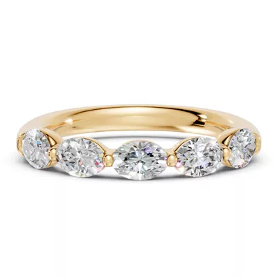 Oval Five-Stone Lab Diamond Band (1.25 ct. tw.)