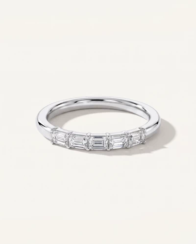 Emerald Five-Stone Lab Diamond Band (0.50 ct. tw.)