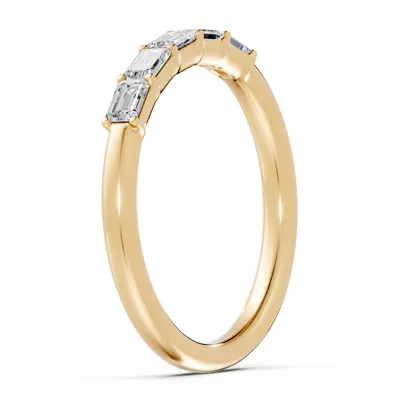Emerald Five-Stone Lab Diamond Band (0.50 ct. tw.)