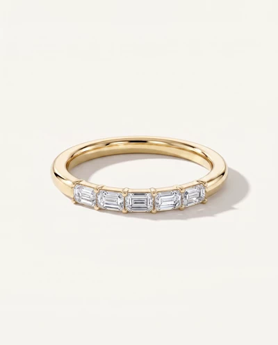 Emerald Five-Stone Lab Diamond Band (0.50 ct. tw.)