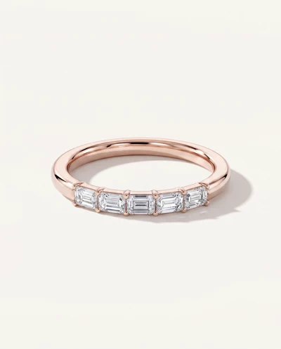 Emerald Five-Stone Lab Diamond Band (0.50 ct. tw.)