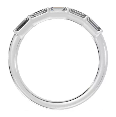 Emerald Five-Stone Lab Diamond Band (1.00 ct. tw.)