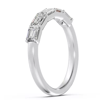 Emerald Five-Stone Lab Diamond Band (1.00 ct. tw.)