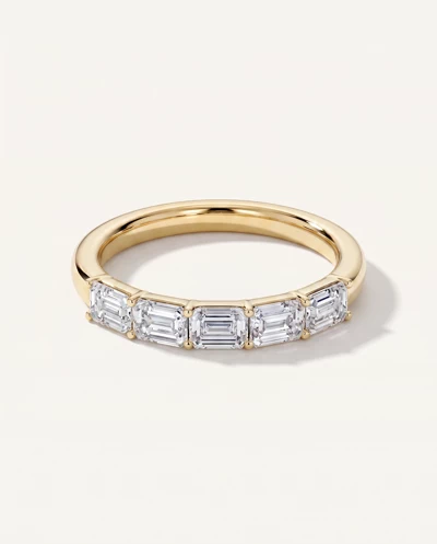 Emerald Five-Stone Lab Diamond Band (1.00 ct. tw.)