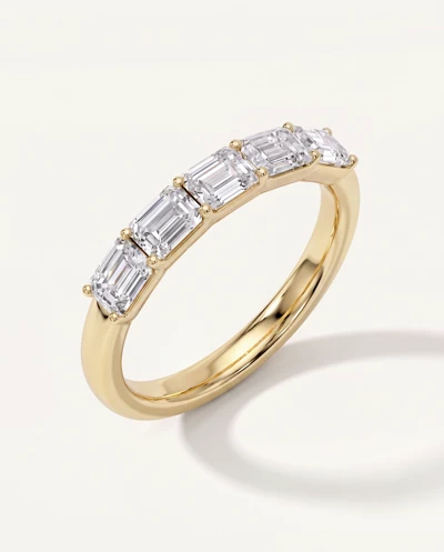Emerald Five-Stone Lab Diamond Band (1.00 ct. tw.)