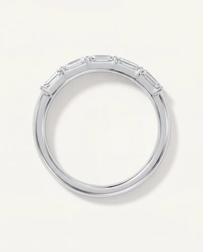 Emerald Five-Stone Lab Diamond Band (1.00 ct. tw.)
