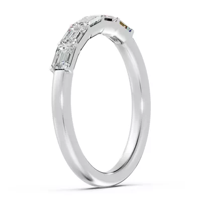 Emerald Five-Stone Lab Diamond Band (0.75 ct. tw.)