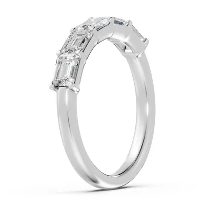 Emerald Five-Stone Lab Diamond Band (1.25 ct. tw.)
