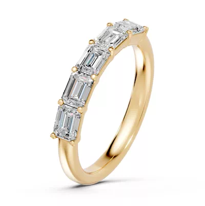 Emerald Five-Stone Lab Diamond Band (1.25 ct. tw.)