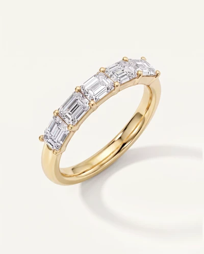 Emerald Five-Stone Lab Diamond Band (1.25 ct. tw.)
