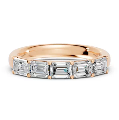 Emerald Five-Stone Lab Diamond Band (1.50 ct. tw.)