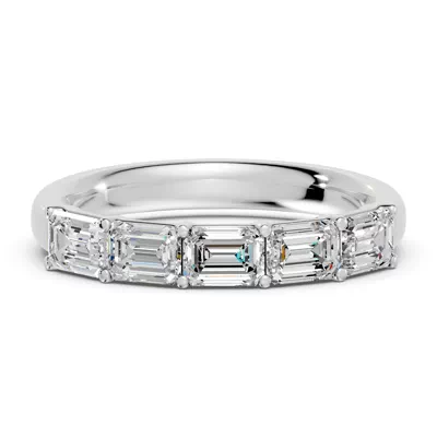 Emerald Five-Stone Lab Diamond Band (1.50 ct. tw.)