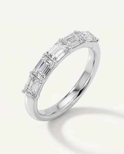 Emerald Five-Stone Lab Diamond Band (1.50 ct. tw.)