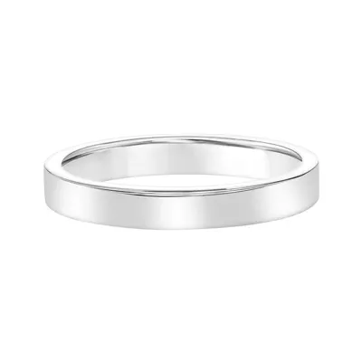 Flat Comfort Fit Polished Band (3mm)