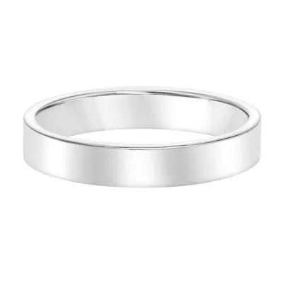 Flat Comfort Fit Polished Band (4mm)
