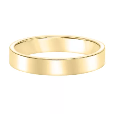 Flat Comfort Fit Polished Band (4mm)